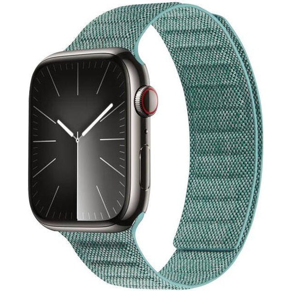 Armband Crong Melange für Apple Watch 42/44/45/49, Türkisfarben