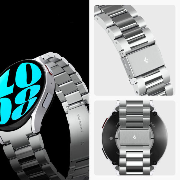 Armband Spigen Modern Fit Band für Galaxy Watch 6 44mm, Silber