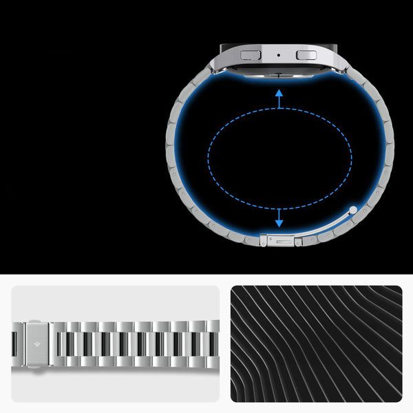 Armband Spigen Modern Fit Band für Galaxy Watch 6 44mm, Silber