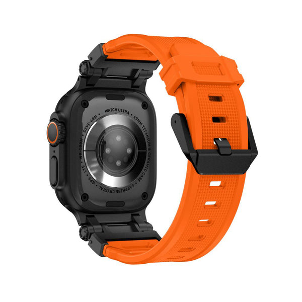 Armband Tech-Protect Delta Pro für Apple Watch 49/45/44/42, Orange und Schwarz