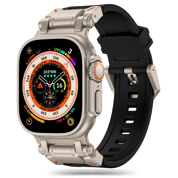 Armband Tech-Protect Delta Pro für Apple Watch 49/45/44/42, Schwarz und Titan