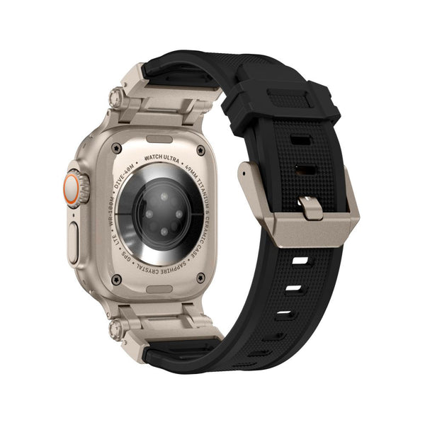 Armband Tech-Protect Delta Pro für Apple Watch 49/45/44/42, Schwarz und Titan