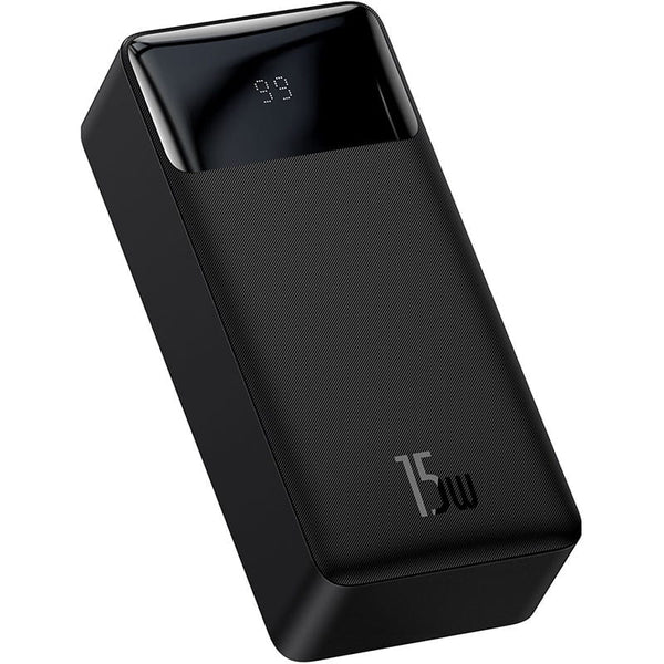 Akku Baseus Bipow Power Bank 30000mAh 15W, Schwarz