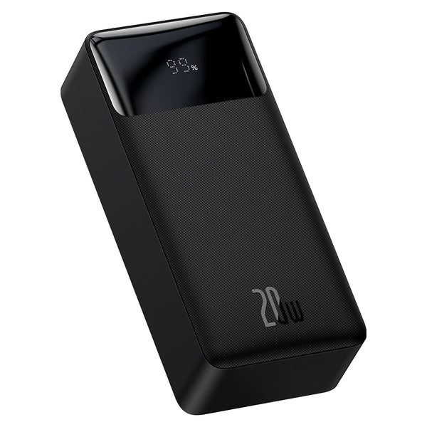 Akku Baseus Bipow Power Bank 30000mAh 20W, Schwarz