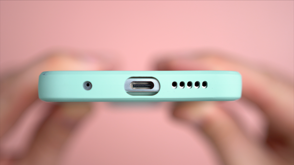 Schutzhülle Bizon Case Silicone Ring Xiaomi Redmi Note 11 / 11S, Türkis