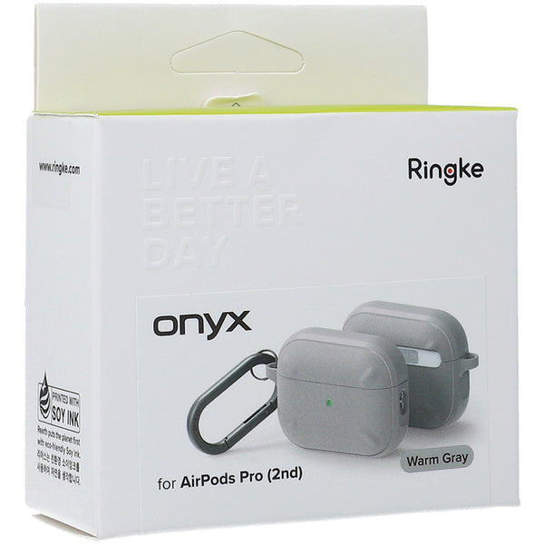 Schutzhülle Rearth Ringke Onyx für Apple AirPods Pro 1/2, Grau