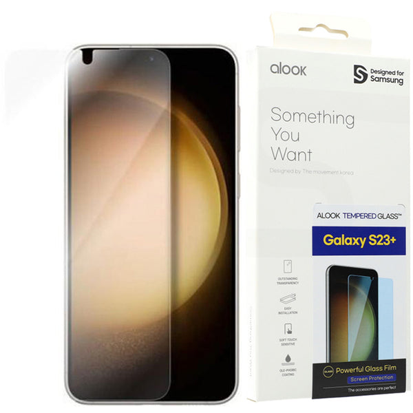 Gehärtetes Glas Alook Tempered Glass für Galaxy S23 Plus