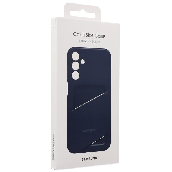 Schutzhülle für Galaxy A15 4G/5G, Samsung Card Slot Cover, Dunkelblau