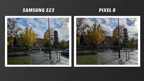 Samsung Galaxy S23 vs. Google Pixel 8