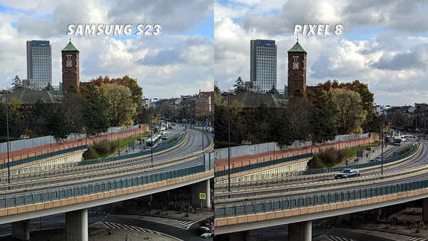 Samsung Galaxy S23 vs. Google Pixel 8