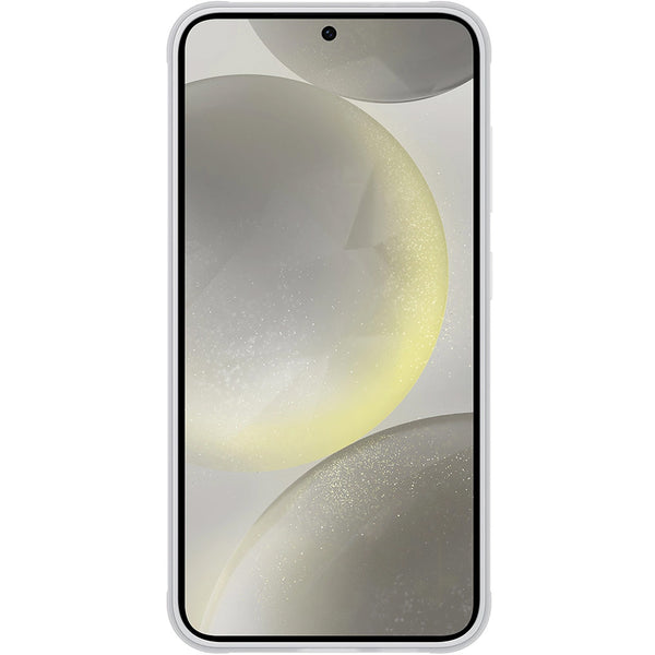 Schutzhülle für Galaxy S24, Samsung Shield Case, Hellgrau