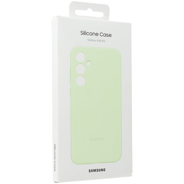 Schutzhülle für Galaxy A35 5G, Samsung Silicone Cover, limette