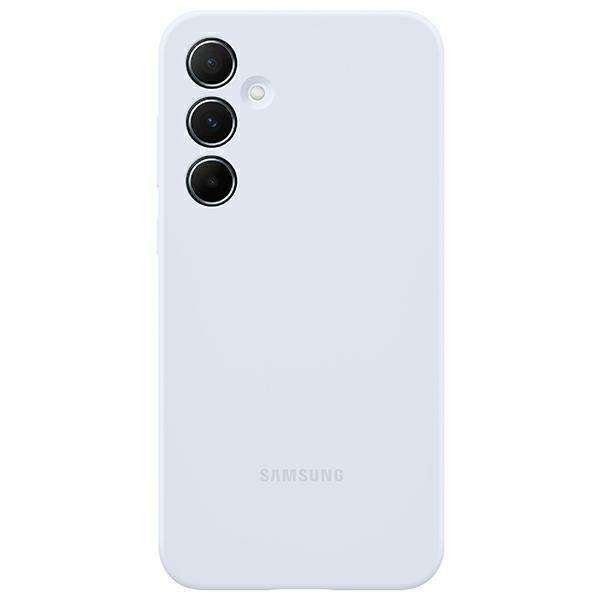 Schutzhülle für Galaxy A55 5G, Samsung Silicone Cover, blau