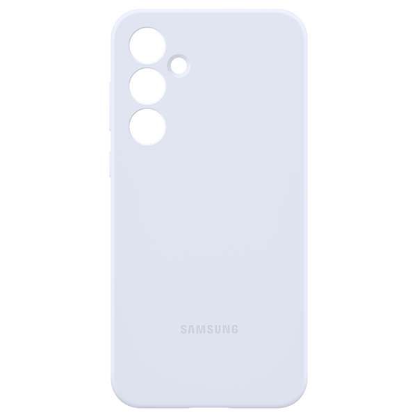 Schutzhülle für Galaxy A55 5G, Samsung Silicone Cover, blau