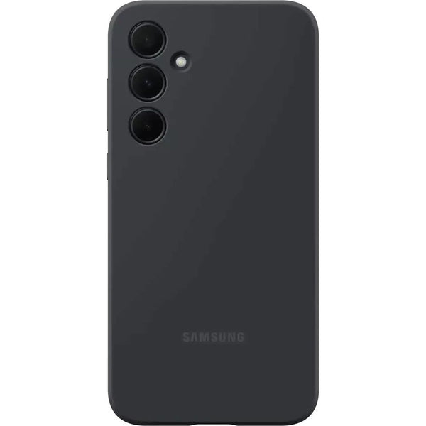 Schutzhülle für Galaxy A55 5G, Samsung Silicone Cover, schwarz