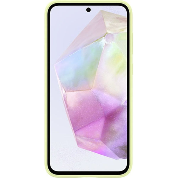 Schutzhülle für Galaxy A55 5G, Samsung Silicone Cover, limette