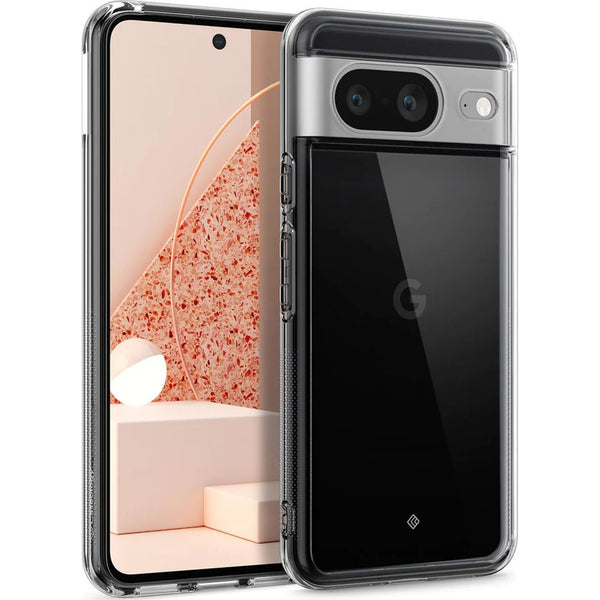 Schutzhülle für Pixel 8, Spigen Caseology Capella, Transparent