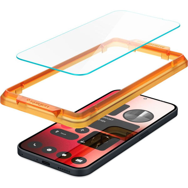 Glas für die Schutzhülle für Nothing Phone 2a, Spigen Glas.tR AM 2-Pack