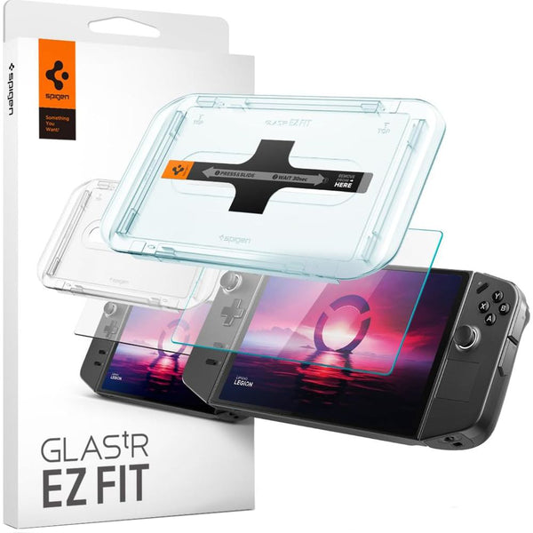 Glas für die Schutzhülle für Lenovo Legion Go, Spigen Glas.tR EZ Fit 1-Pack