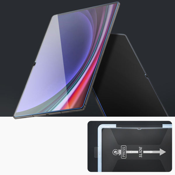 Glas für die Schutzhülle Spigen Glas.tR EZ Fit 1-Pack für Galaxy Tab S9 Ultra 14.6