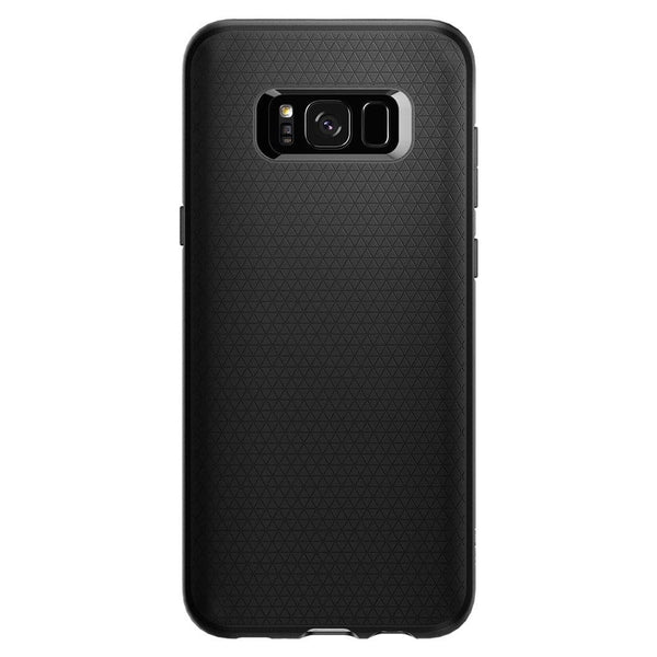 Schutzhülle für Galaxy S8, Spigen Liquid Air, Schwarz