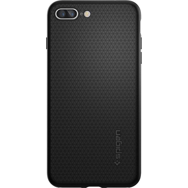 Schutzhülle für iPhone 8 Plus / 7 Plus, Spigen Liquid Armor, Schwarz