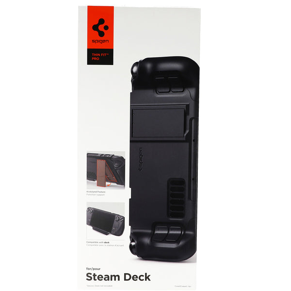 Schutzhülle Spigen Thin Fit Pro für Steam Deck, Schwarz