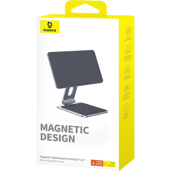 Magnetischer Tablet-Ständer Baseus MagStable für iPad Air 4/5, iPad Pro 11", Grau