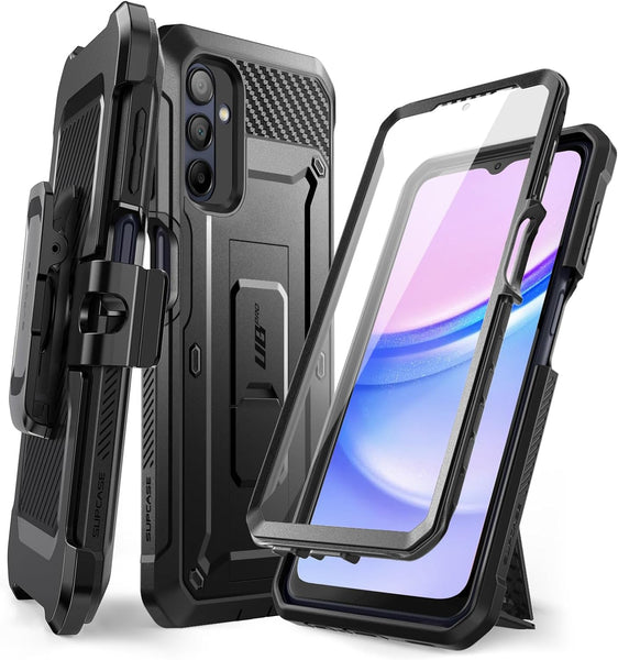 Schutzhülle für Galaxy A15 4G/5G, Supcase UB Pro SP, Schwarz