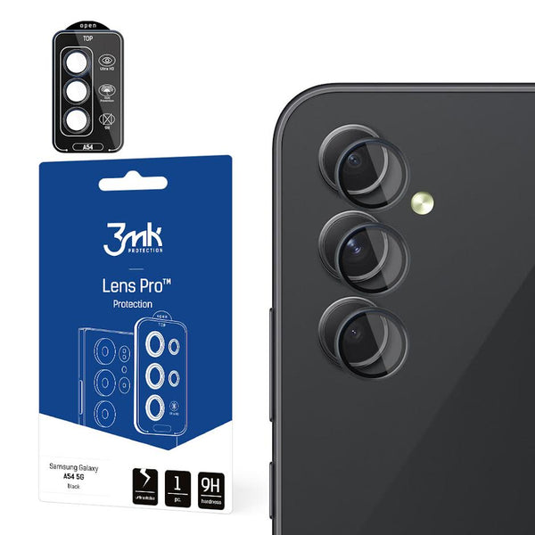 Objektivschutz 3mk Lens Protection Pro 1 Satz für Galaxy A54 5G, Schwarz