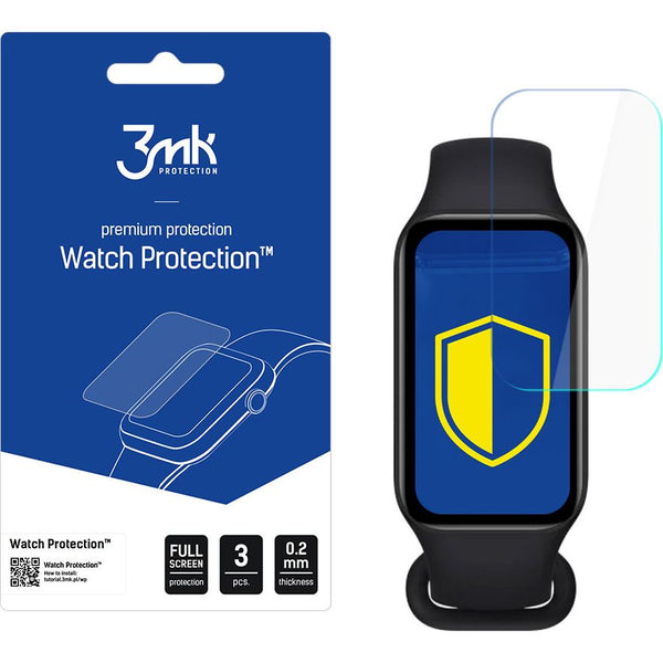 Schutzfolie  für Xiaomi Mi Band 8 Active 3mk Watch Protection, 3 Stück