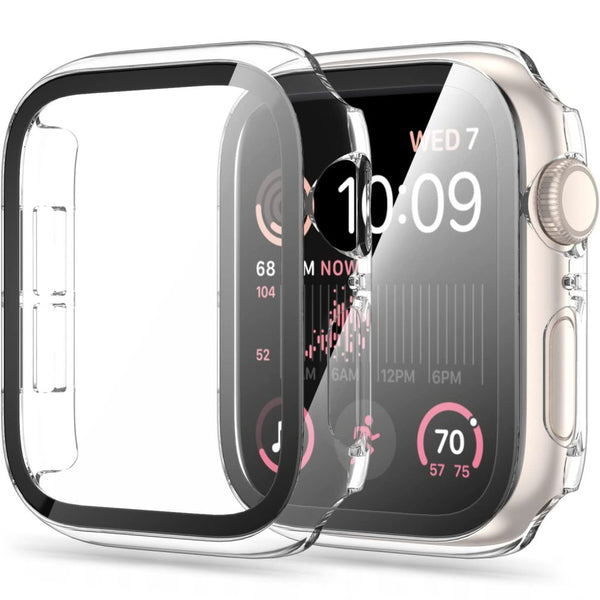 Schutzhülle + Glas Tech Protect 360Defense für Apple Watch 5 / 6 / SE 40mm, transparent