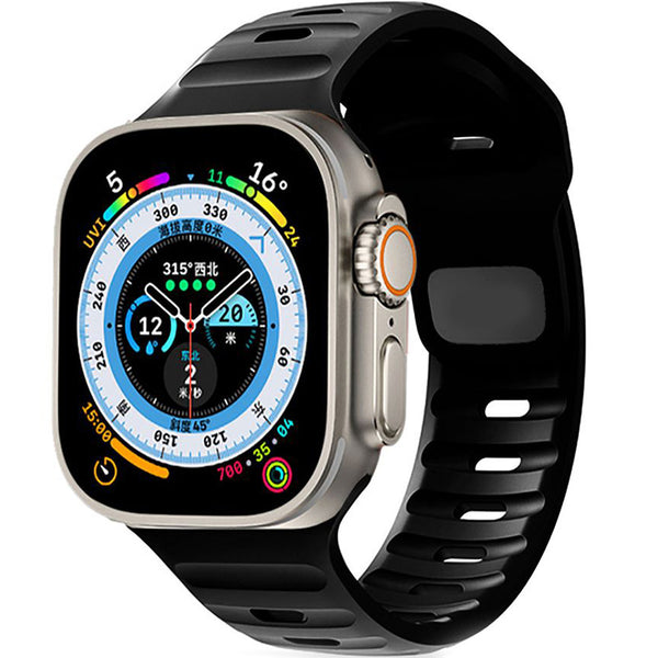 Armband Tech-Protect Iconband für Apple Watch 49 / 45 / 44 / 42 mm, Schwarz