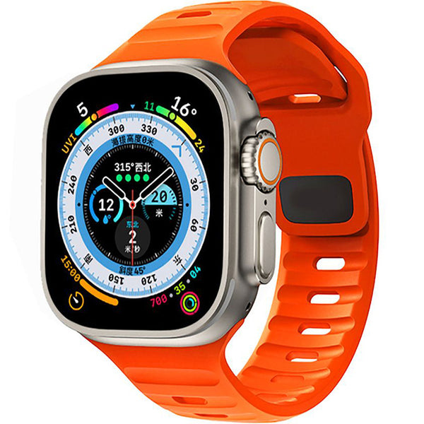 Armband Tech-Protect Iconband für Apple Watch 49 / 45 / 44 / 42 mm, Orange