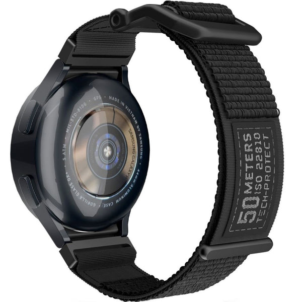 Armband Tech-Protect Scout für Galaxy Watch 6/5 Pro/5/4 (47/46/45/44/43/42 mm), Schwarz