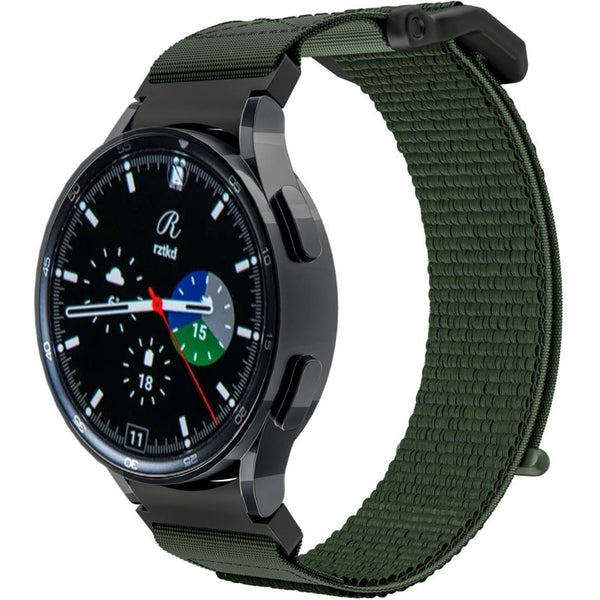 Armband Tech-Protect Scout für Galaxy Watch 6/5 Pro/5/4 (47/46/45/44/43/42 mm), Dunkelgrün