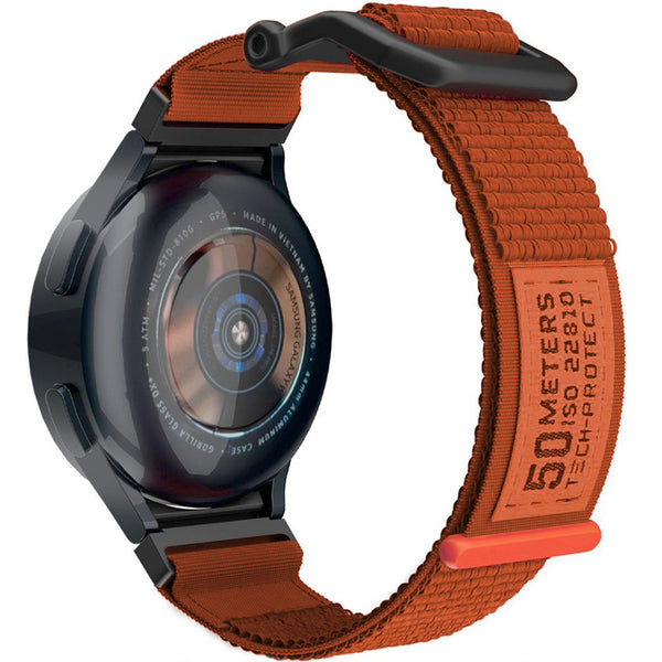 Armband Tech-Protect Scout für Galaxy Watch 6/5 Pro/5/4 (47/46/45/44/43/42 mm), Orange