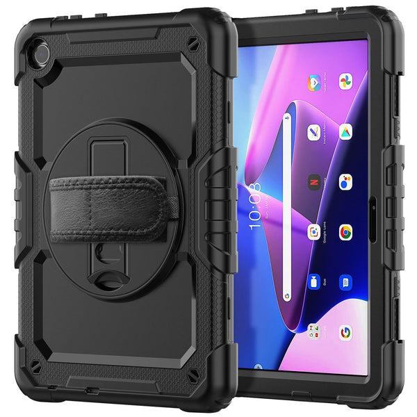 Schutzhülle Tech Protect Solid 360 für Lenovo Tab M10 10.1 gen. 3, Schwarz