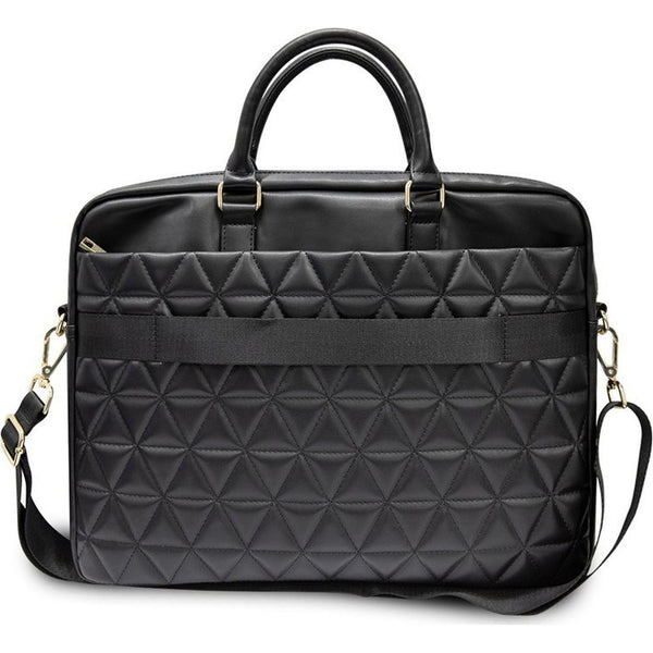 Tasche Guess Quilted Bag für Laptops 13'' / 14'' / 15'', schwarz