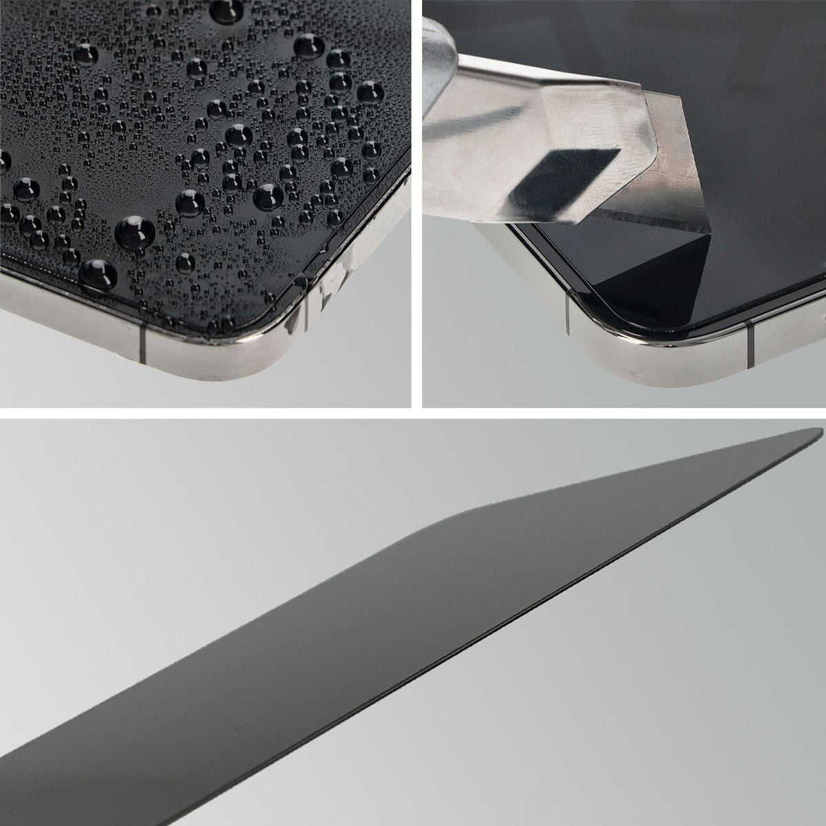 Eigenschaften von Bizon Glass Edge Shadow: oleophobe Beschichtung, Kratzfestigkeit und geringe Dicke