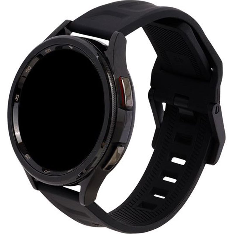 Armband 20mm für Galaxy Watch 6/5 Pro/5/4/3/2/1, Urban Armor Gear Scout, Schwarz