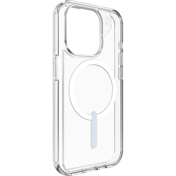 Schutzhülle Gear4 Zagg Crystal Palace Snap Kickstand für iPhone 15 Pro, Transparent