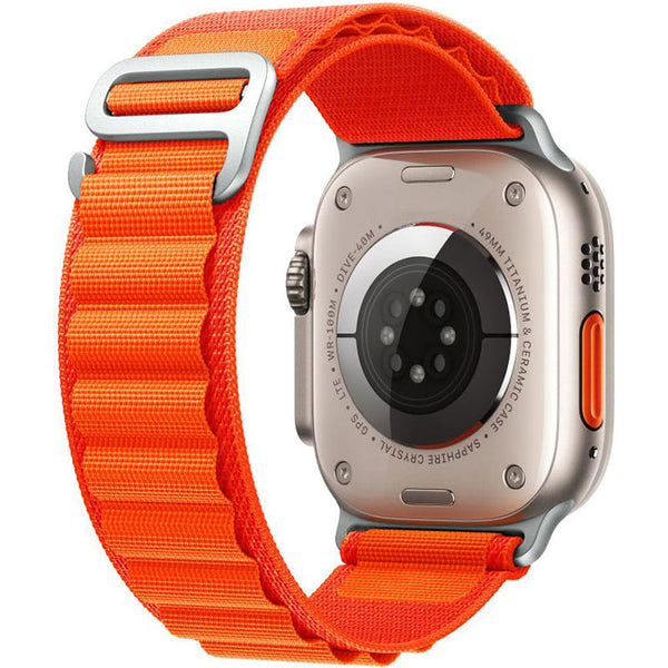 Armband Tech-Protect Nylon Pro für Apple Watch 49/45/44/42 mm, Orange