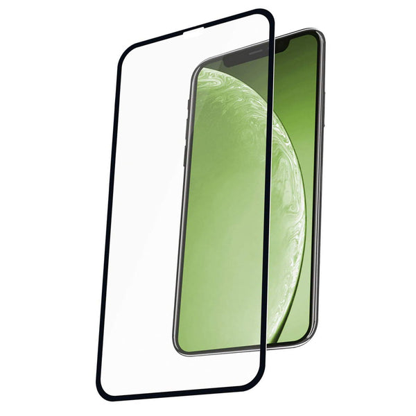 Glas PanzerGlass Case Friendly E2E iPhone 11 / Xr, schwarzer Rahmen