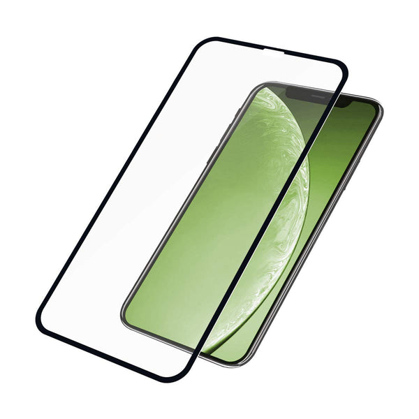 Glas PanzerGlass Case Friendly E2E iPhone 11 / Xr, schwarzer Rahmen