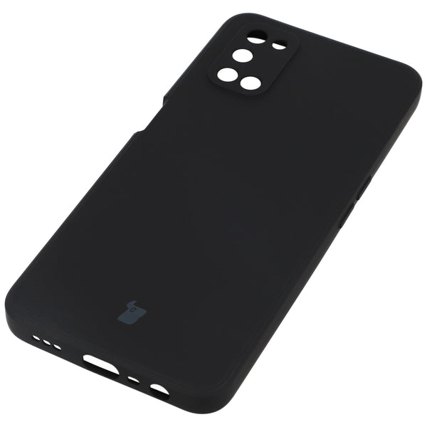 Schutzhülle Bizon Case Silicone für Oppo A52 / A72 / A92, Schwarz