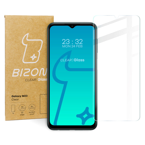 Gehärtetes Glas Bizon Glass Clear für Samsung Galaxy M23 5G