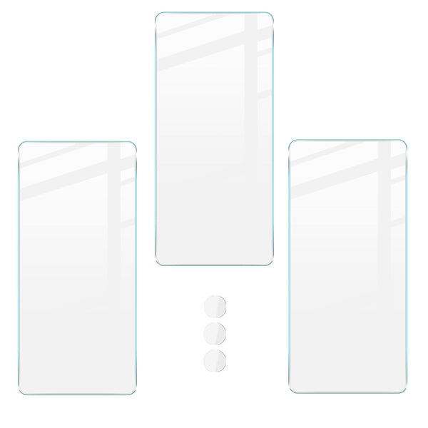 Gehärtetes Glas Bizon Glass Clear - 3 Stück + Kameraschutz, Motorola Edge 30