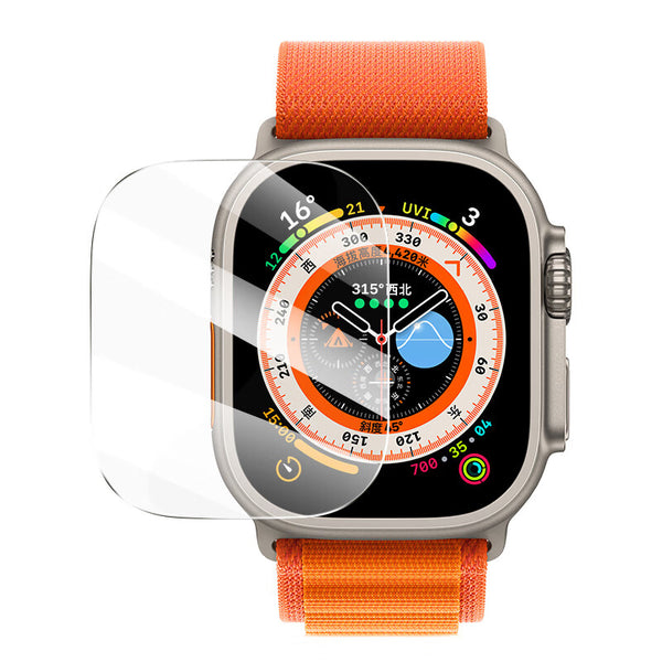 Gehärtetes Glas Bizon Glass Clear für Apple Watch Ultra