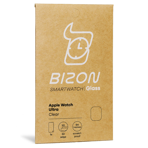 Gehärtetes Glas Bizon Glass Clear für Apple Watch Ultra 49mm